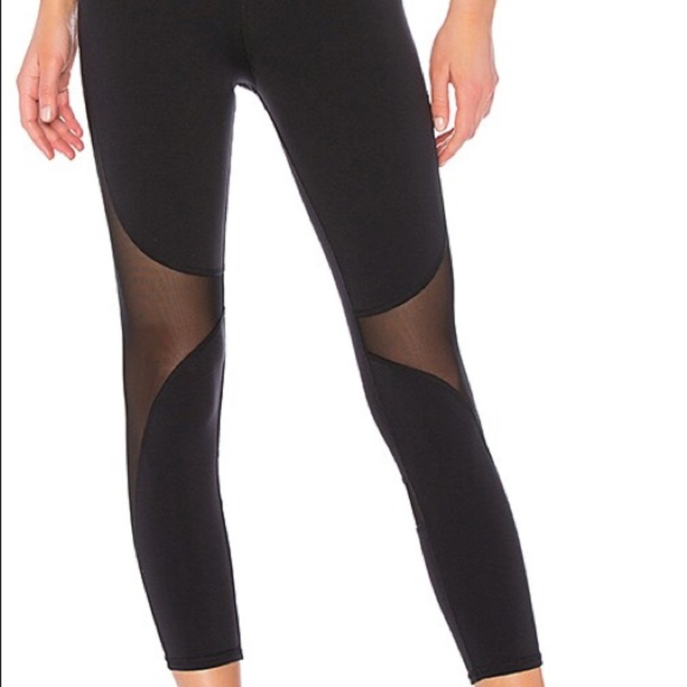 ALO Yoga High Waist Coast Capri Black Leggings